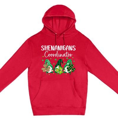 Shenanigans Coordinator Saint Irish Gnomes St. Patrick’s Day Premium Pullover Hoodie