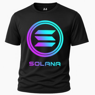 Solana Crypto Sol Coin Blockchain Decentralized Application Performance Shirt