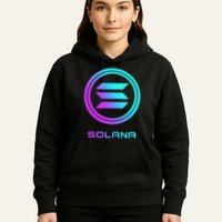 Solana Crypto Sol Coin Blockchain Decentralized Application Hoodie