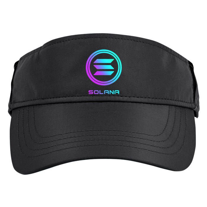 Solana Crypto Sol Coin Blockchain Decentralized Application Adult Drive Performance Visor