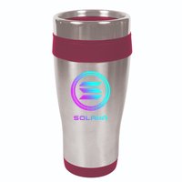 Solana Crypto Sol Coin Blockchain Decentralized Application 16oz Travel Tumbler