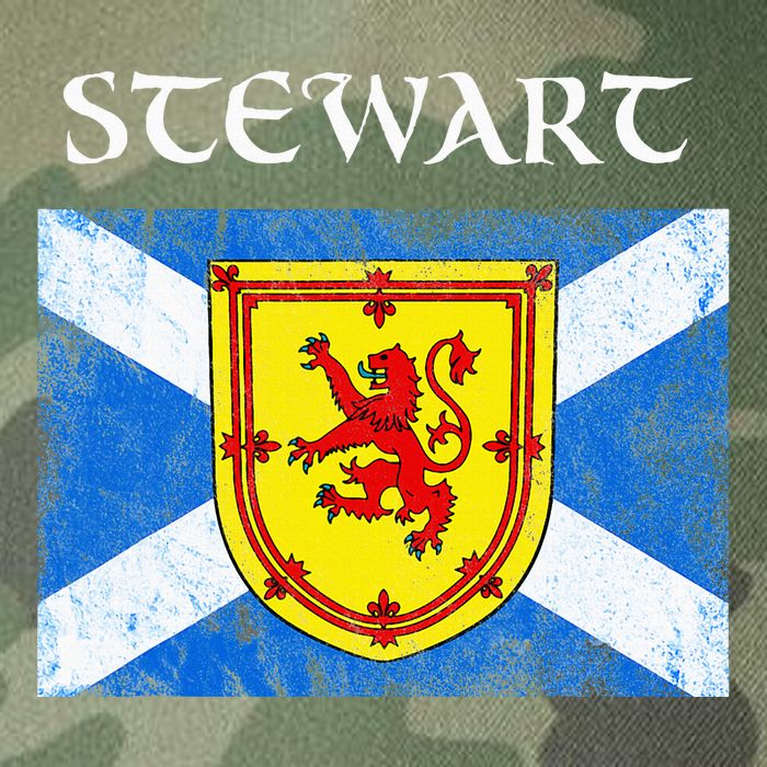 Stewart Clan Scottish Name Scotland Flag Legacy Tie Dye Trucker Hat