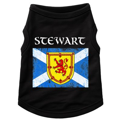 Stewart Clan Scottish Name Scotland Flag Doggie Tank