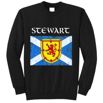 Stewart Clan Scottish Name Scotland Flag Sweatshirt