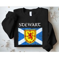 Stewart Clan Scottish Name Scotland Flag Sweatshirt