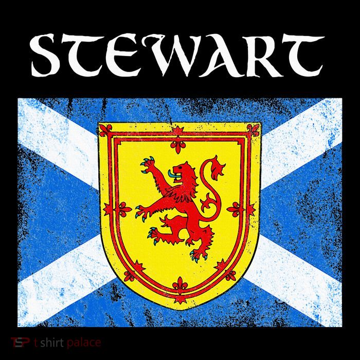 Stewart Clan Scottish Name Scotland Flag Baby Bodysuit