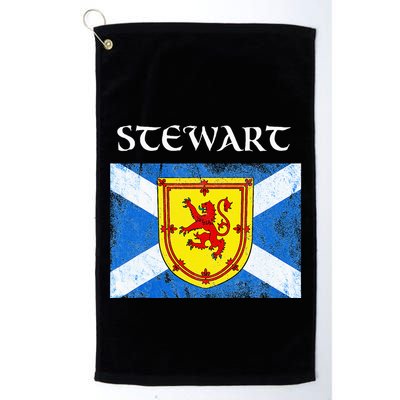 Stewart Clan Scottish Name Scotland Flag Golf Towel
