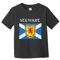 Stewart Clan Scottish Name Scotland Flag Toddler T-Shirt