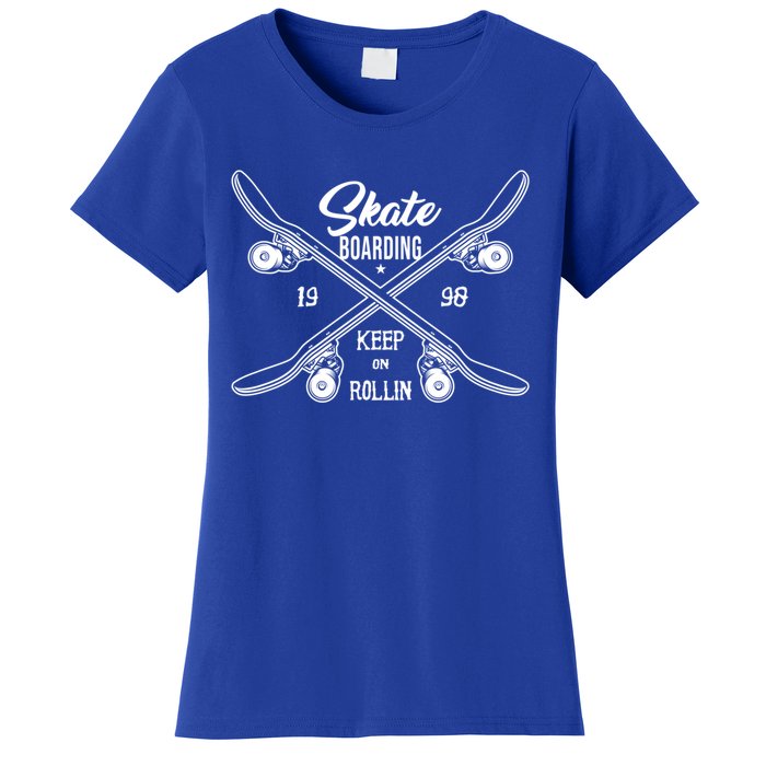 Santa Cruz Skateboards Skate Or Die Street Wear Gift Women's T-Shirt