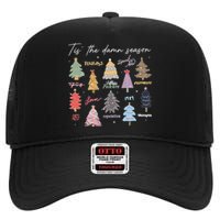 Swifty Christmas Sweater Eras Taylor High Crown Mesh Back Trucker Hat