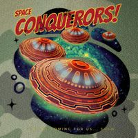 Space Conquerors Legacy Tie Dye Trucker Hat