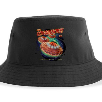 Space Conquerors Sustainable Bucket Hat