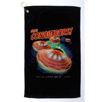 Space Conquerors Golf Towel