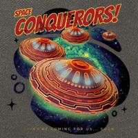 Space Conquerors Cotton Canvas Backpack