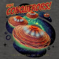 Space Conquerors Vector Backpack