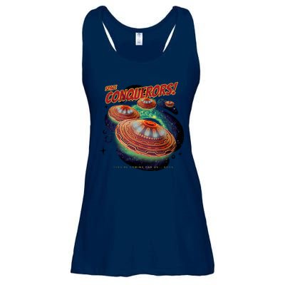 Space Conquerors Ladies Essential Flowy Tank