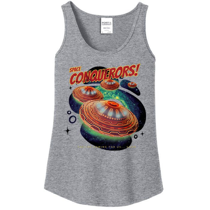 Space Conquerors Ladies Essential Tank