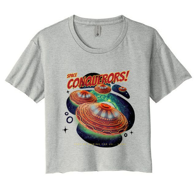 Space Conquerors Crop Top