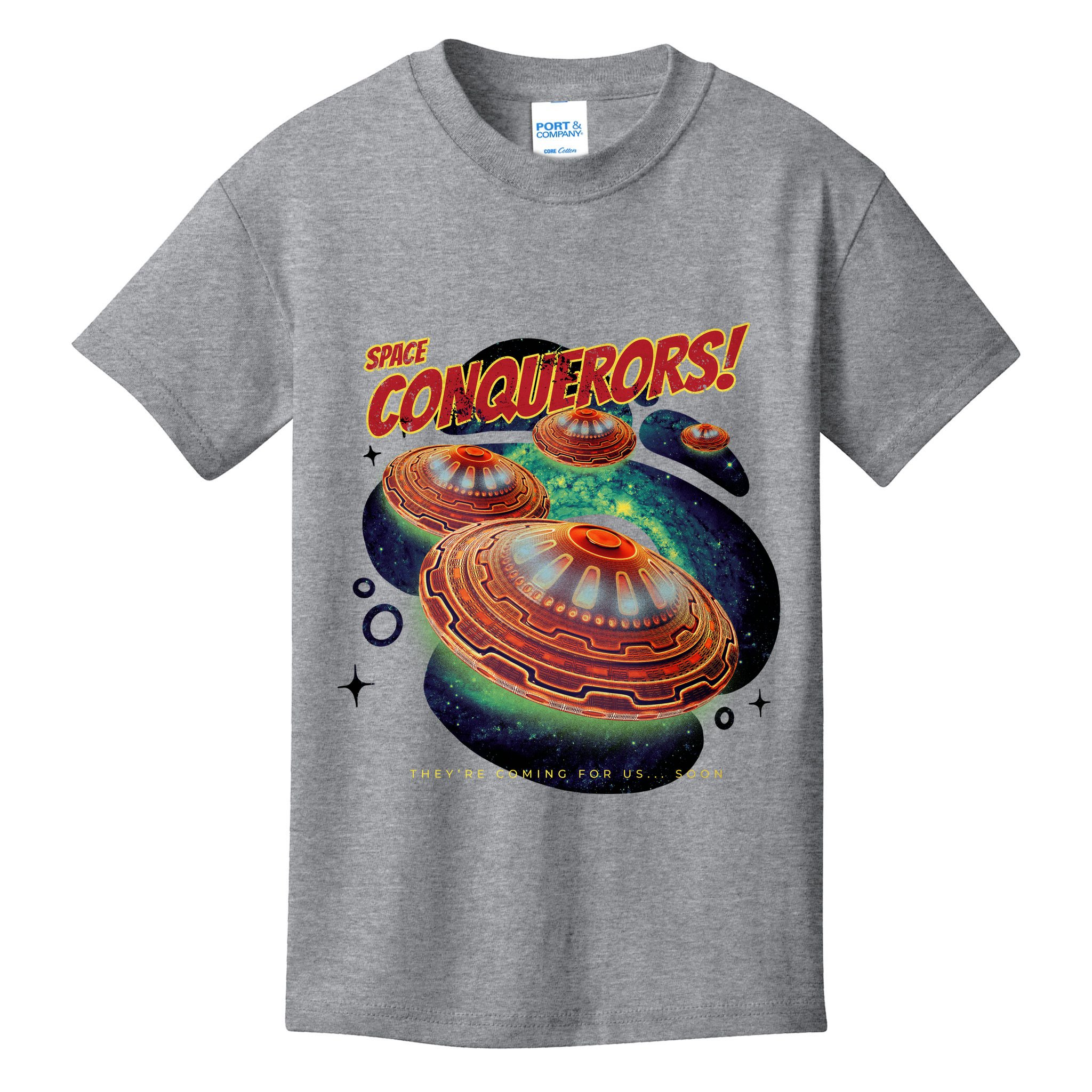 Space Conquerors Kids T-Shirt