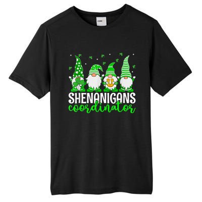 Shenanigans Coordinator St Patricks Day Gnomes Green Proud Tall Fusion ChromaSoft Performance T-Shirt