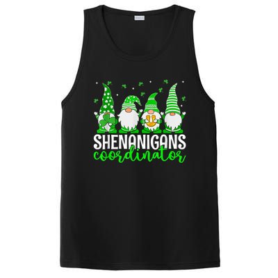 Shenanigans Coordinator St Patricks Day Gnomes Green Proud PosiCharge Competitor Tank