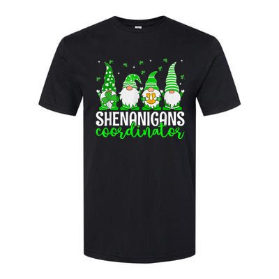 Shenanigans Coordinator St Patricks Day Gnomes Green Proud Softstyle CVC T-Shirt