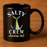 Salty Crew 11oz C Handle Ceramic Mug