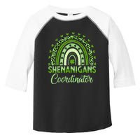 Shenanigans Coordinator St Patricks Day Rainbow Green Proud Toddler Fine Jersey T-Shirt