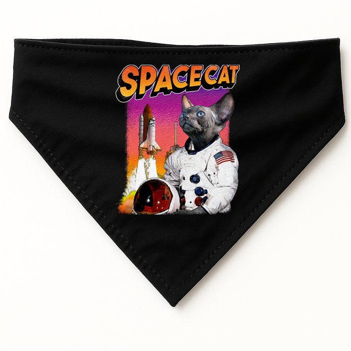 Space Cat USA-Made Doggie Bandana