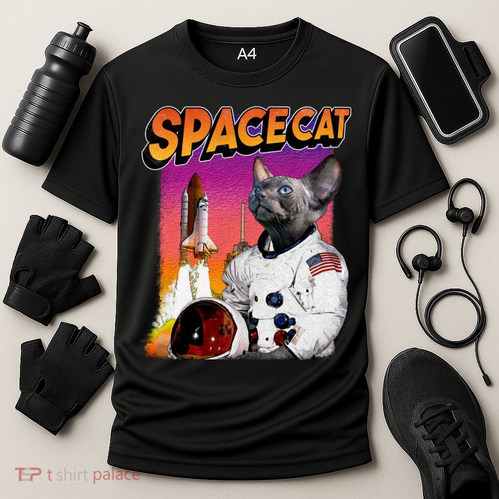 Space Cat Performance Shirt