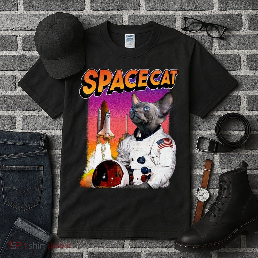 Space Cat Tall T-Shirt