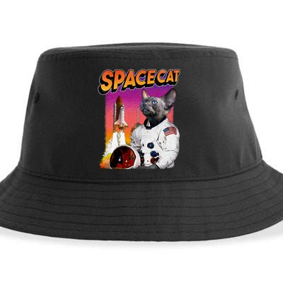 Space Cat Sustainable Bucket Hat