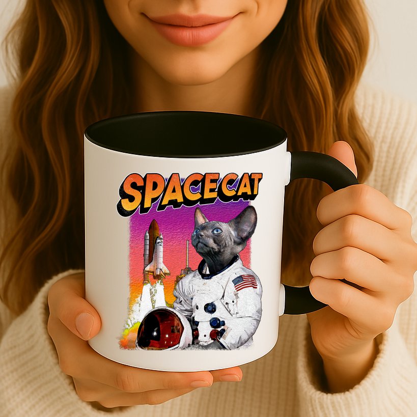 Space Cat Mug