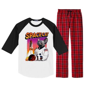 Space Cat Raglan Sleeve Pajama Set