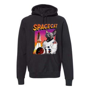 Space Cat Premium Hoodie