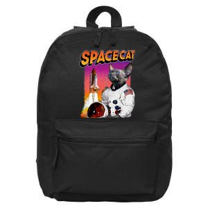 Space Cat 16 in Basic Backpack