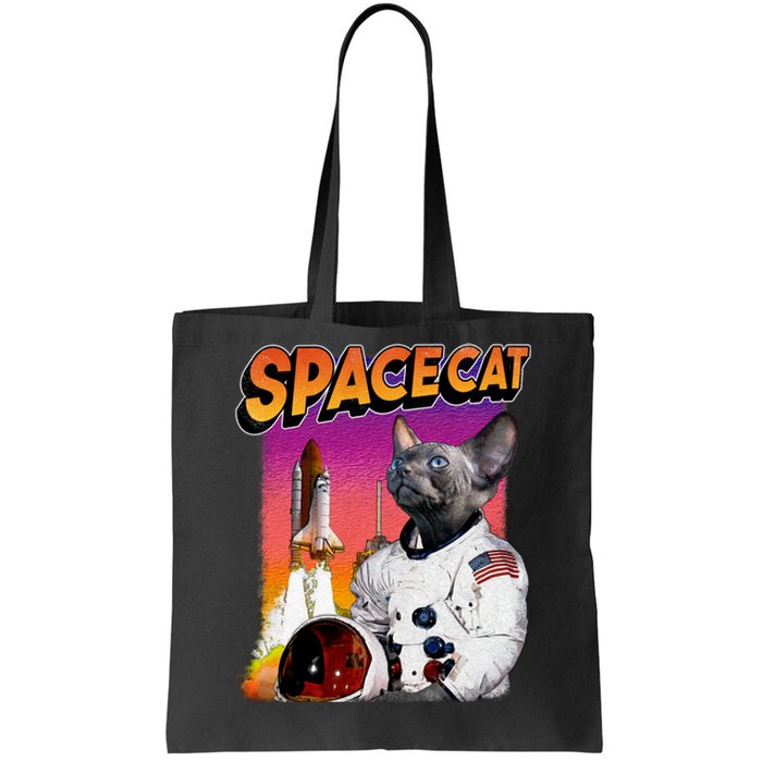 Space Cat Tote Bag