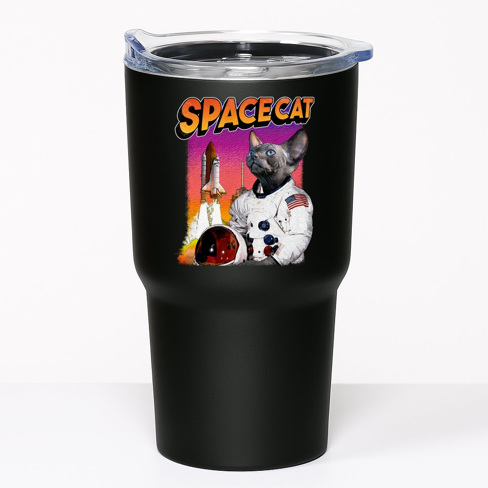 Space Cat Tumbler