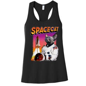 Space Cat Women's Racerback Tank