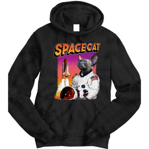 Space Cat Tie Dye Hoodie