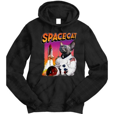 Space Cat Tie Dye Hoodie