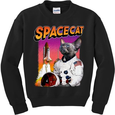 Space Cat Kids Sweatshirt