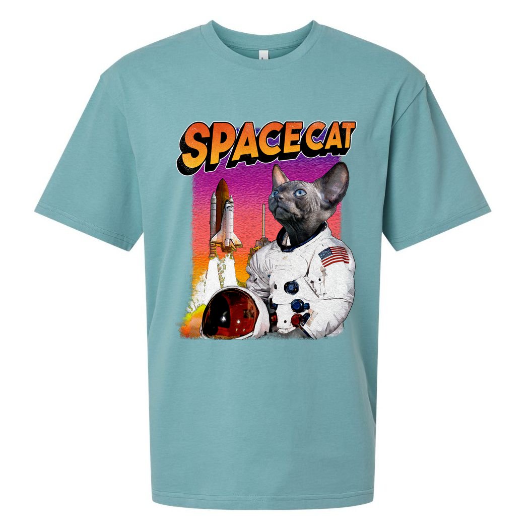 Space Cat Sueded Cloud Jersey T-Shirt