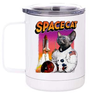 Space Cat 12 oz Stainless Steel Tumbler Cup