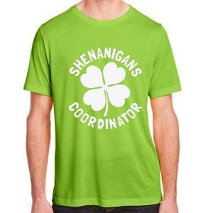 Shenanigans Coordinator St Patricks Day Gift Adult ChromaSoft Performance T-Shirt