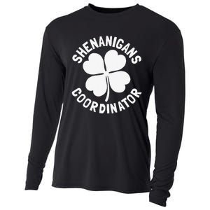 Shenanigans Coordinator St Patricks Day Gift Cooling Performance Long Sleeve Crew