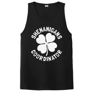 Shenanigans Coordinator St Patricks Day Gift PosiCharge Competitor Tank