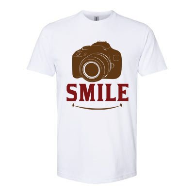 Smile Camera Softstyle CVC T-Shirt