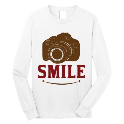 Smile Camera Long Sleeve Shirt