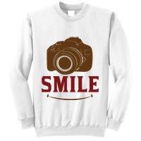 Smile Camera Sweatshirt